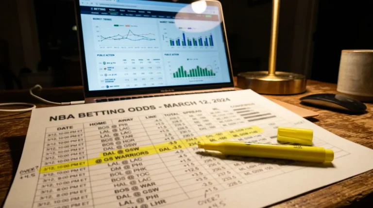 NBA betting market efficiency analysis showing closing line value and inefficiency pockets