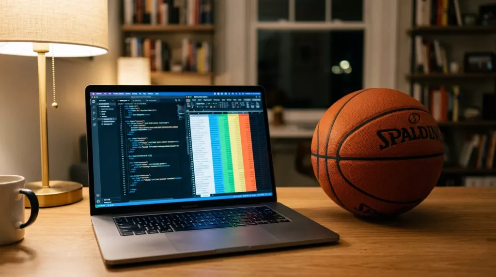 NBA betting models overview showing regression and machine learning approaches for game prediction